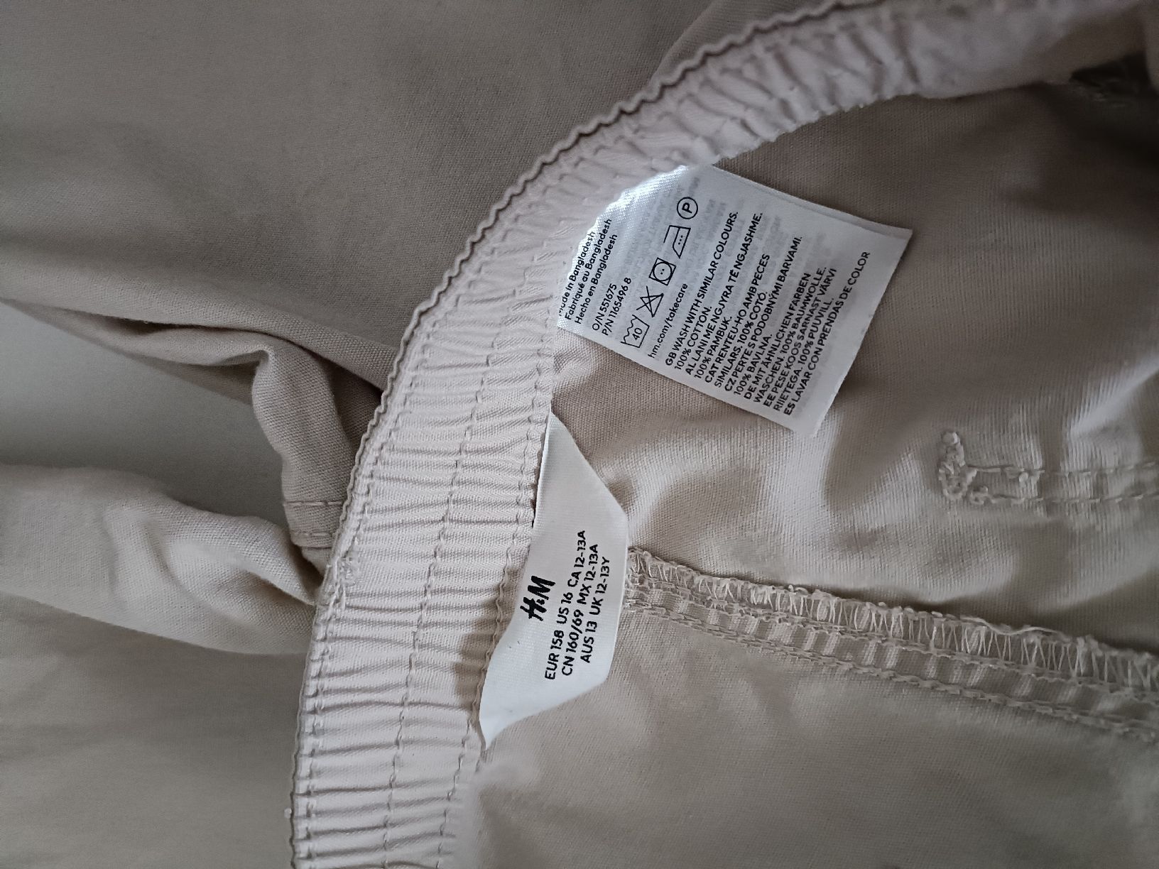 H&M Pantaloni: Pantalon cargo H&M 12 ans, 158 cm – Usato da Lausanne venduto da ral_l5n7 3