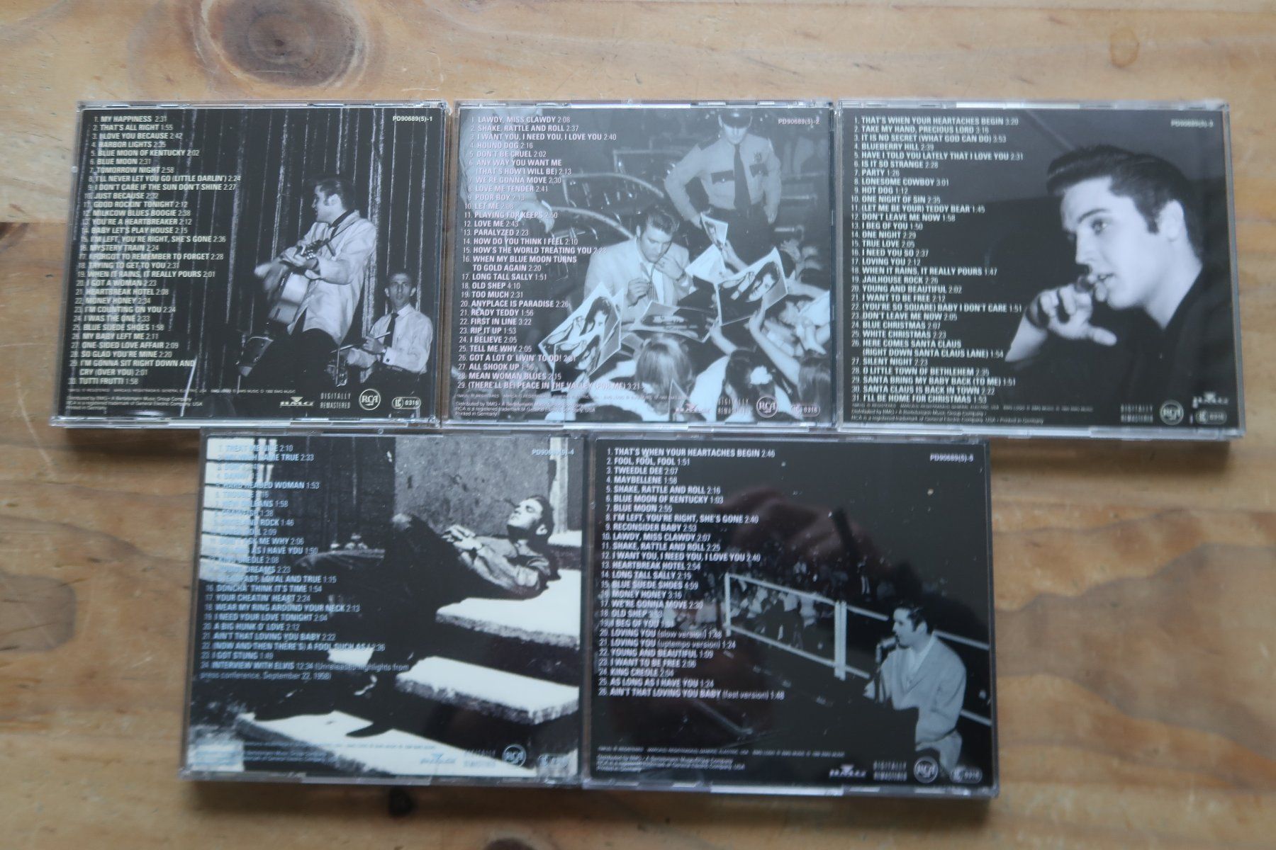 CD: ELVIS PRESLEY - THE COMPLETE 50'S MASTERS - 5x CD BOXSET – Usato da Basel venduto da Patiscat 8