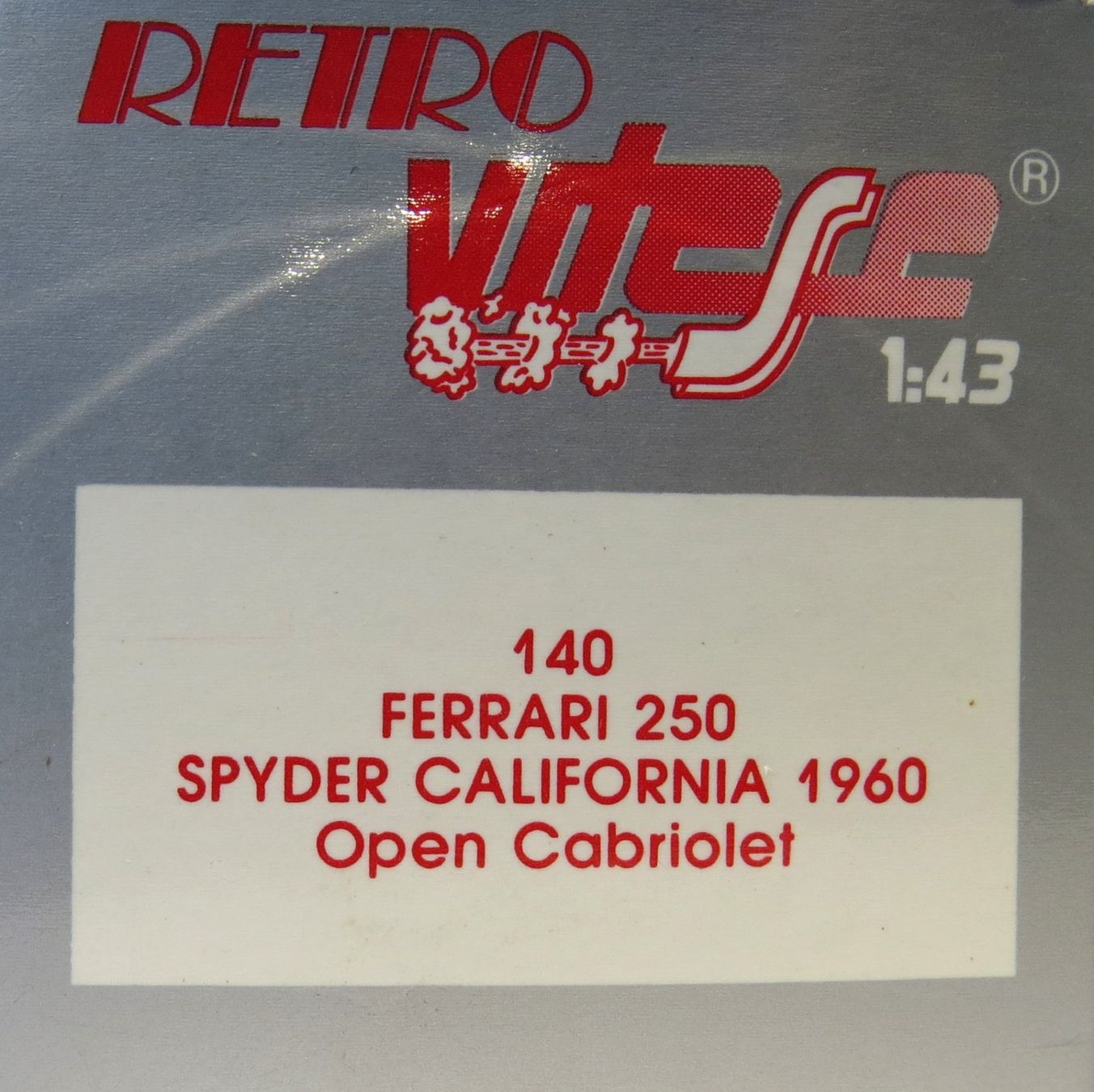 Ferrari Modellautos: 1:43 Ferrari 250 GT 1960 – Neu und originalverpackt aus Ettingen von Burago 3