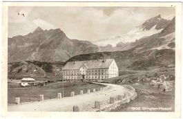 SIMPLON-Hospiz der Augustiner-Chorherren (im Sommer) 1935 VS