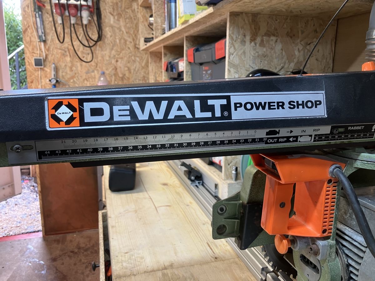 Dewalt Sägen: Scie circulaire radiale DeWalt powershop 125 – Gebraucht aus Gimel von jia_292f 3