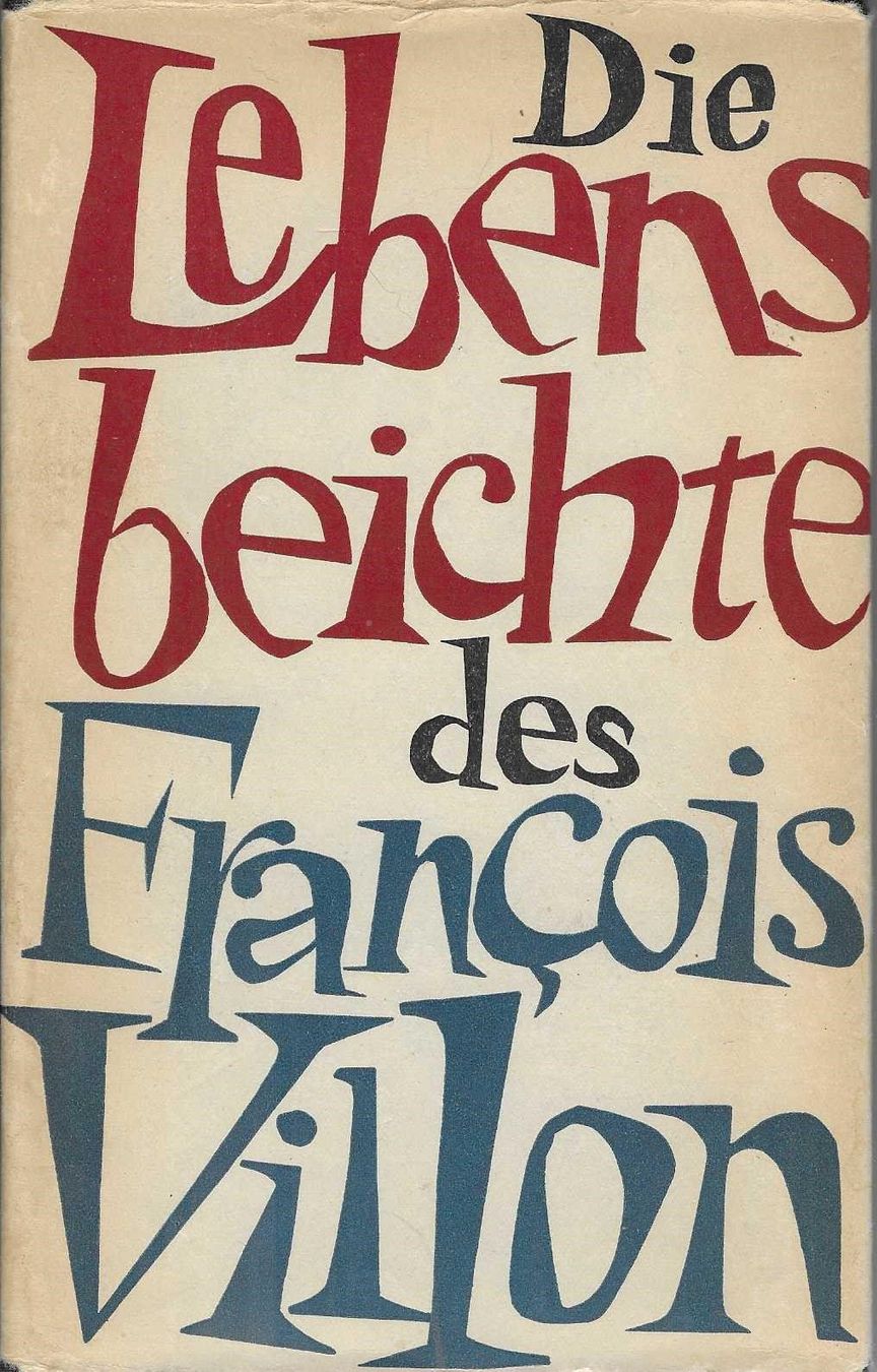 Libri: Die Lebensbeichte des François Villon – Usato da Flims - Dorf venduto da Stagediver