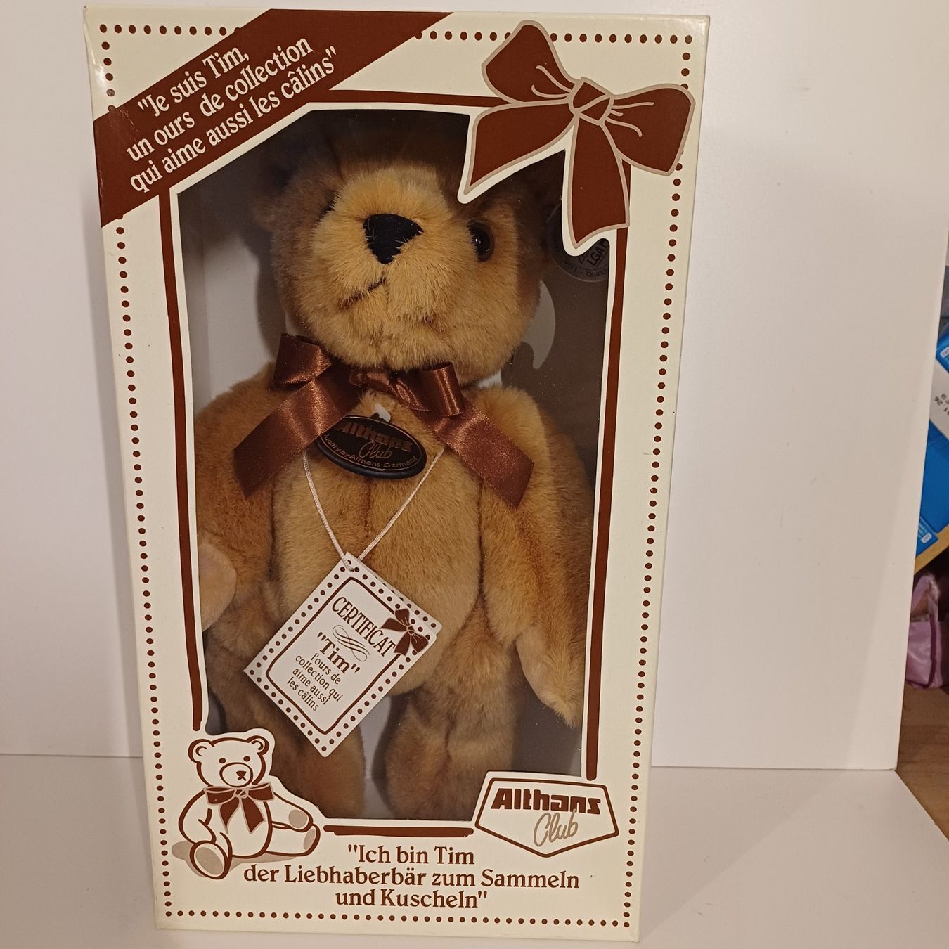 Spielzeuge: Lot de 5 ours de collection Althans édition limitée ! – Neu und originalverpackt aus Villeneuve VD von vog_yc5s 1