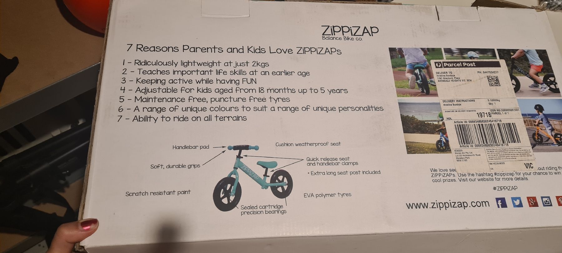 Zipp Biciclette: Balance bike  – Nuovo (secondo la descrizione) da Adliswil venduto da hri_cm7x 3