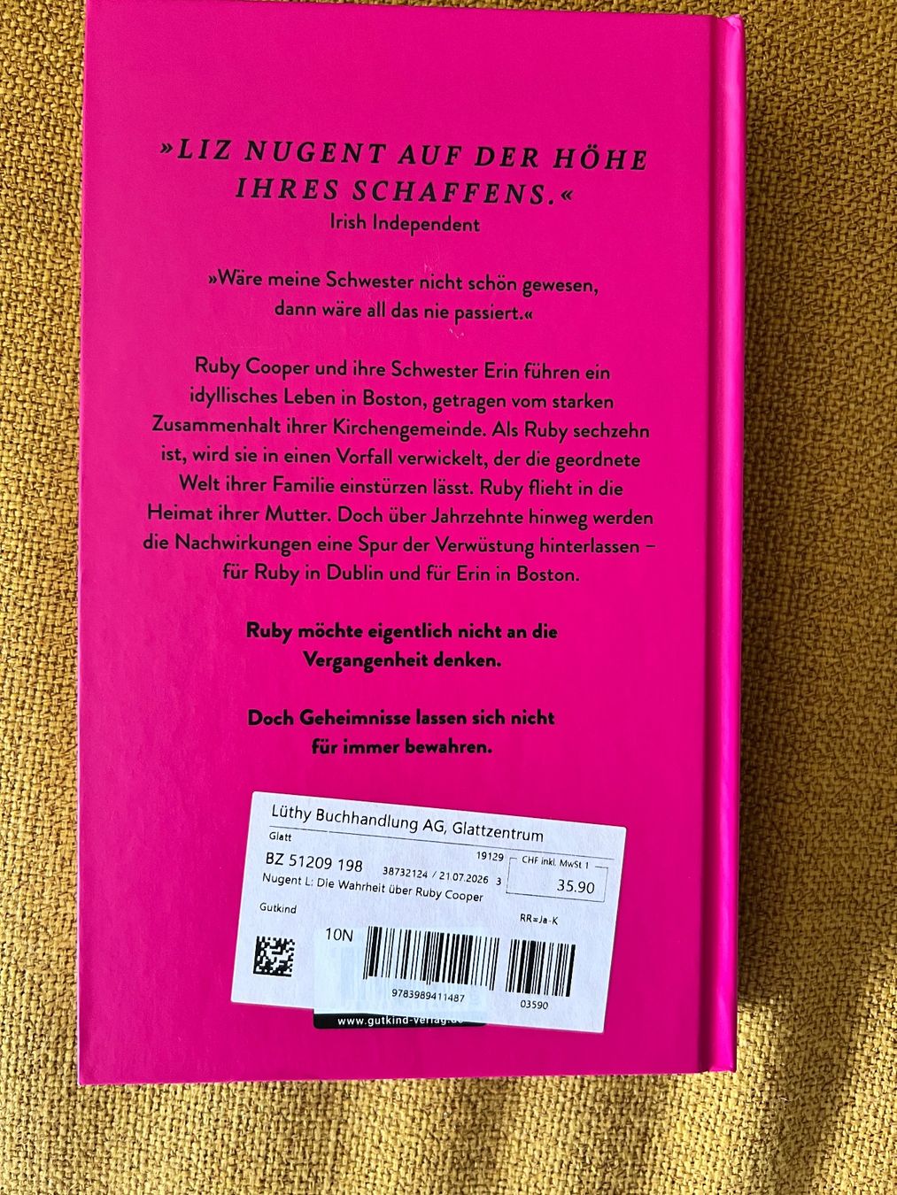 Bücher: Buch - die wahrheit über ruby cooper - roman – Neu (gemäss Beschreibung) aus Effretikon von YaMn 1