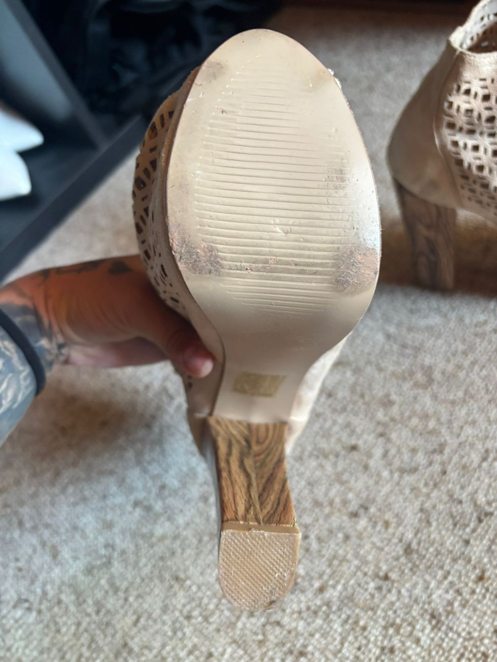 Scarpe da donna: Stiefeletten Beige Gr. 38 Top! – Usato da Hohentannen venduto da dav_2lj8 2