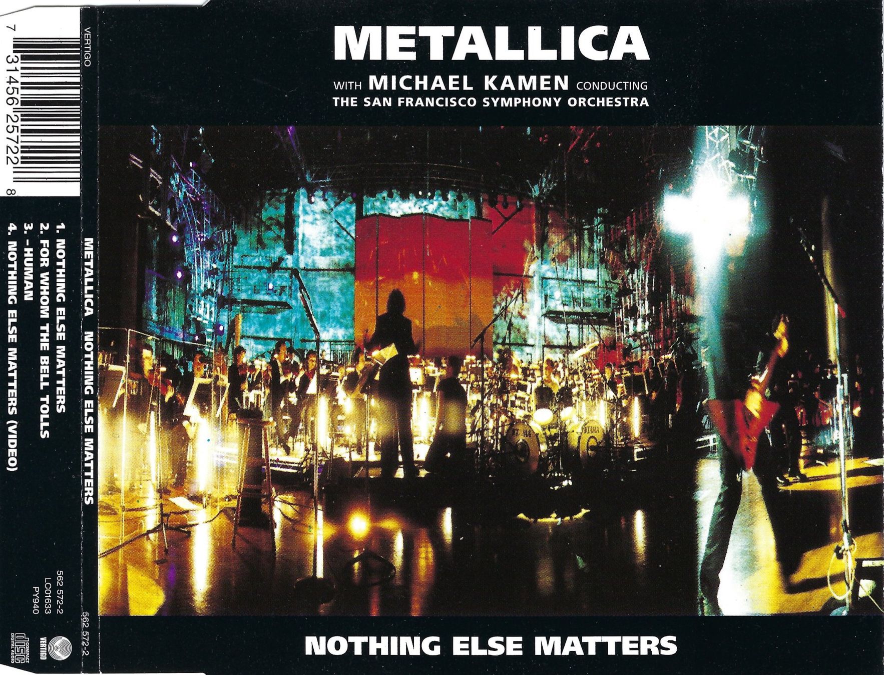 CD: CD-Single: METALLICA - Nothing Else Matters – Usato da Rotkreuz venduto da groeli69