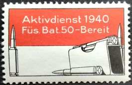 Soldatenmarke 2.WK, Füsilier Bat 50 Wi Inf 377
