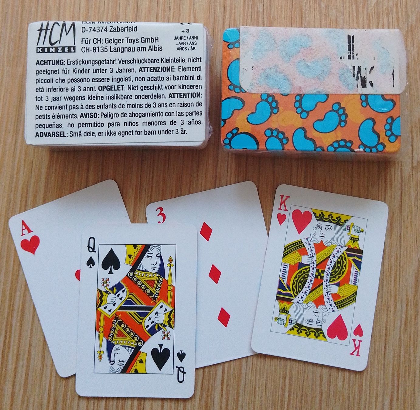 Spiele: 2x Jass oder Joker Spielkarten Mini 4 x 2,7 Rommé Bridge usw – Neu (gemäss Beschreibung) aus Wohlen AG von salamanderspielwaren