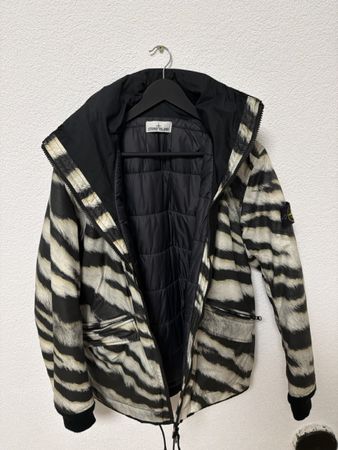 Stone Island Jacke Zebrastreifen Muster gebraucht