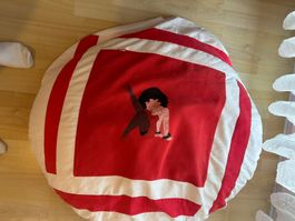 Rot/Weisser Sitzsack selbst gemacht