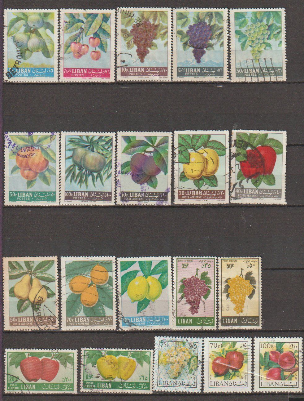 Tous les timbres: Liban collection divers thèmes – D'occasion à Crans-Montana par kira56 1
