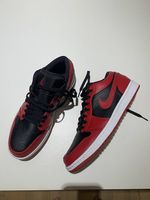 Nike Air Jordan 1 Low Red/Black  Gr. 44,5  neu!