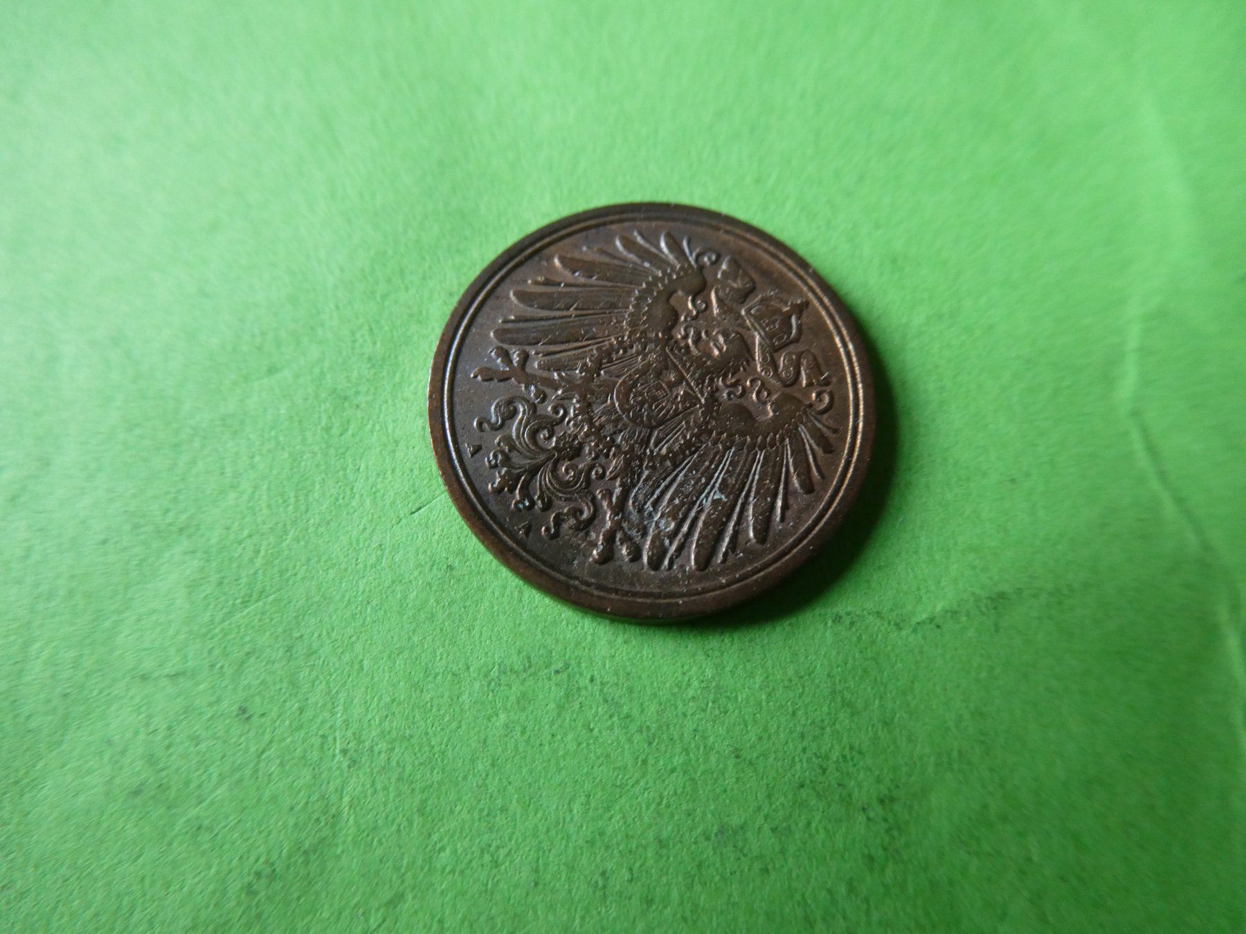 Toutes les monnaies: Dt. Reich 1912 A, 1 Pfennig – D'occasion à Hinterforst par Rohusri 1