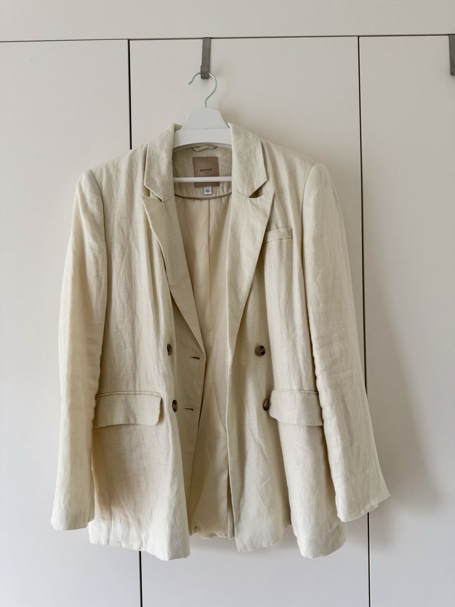 Vila Giacche: Blazer beige Leinen – Usato da Zürich venduto da ale_5f2y 1