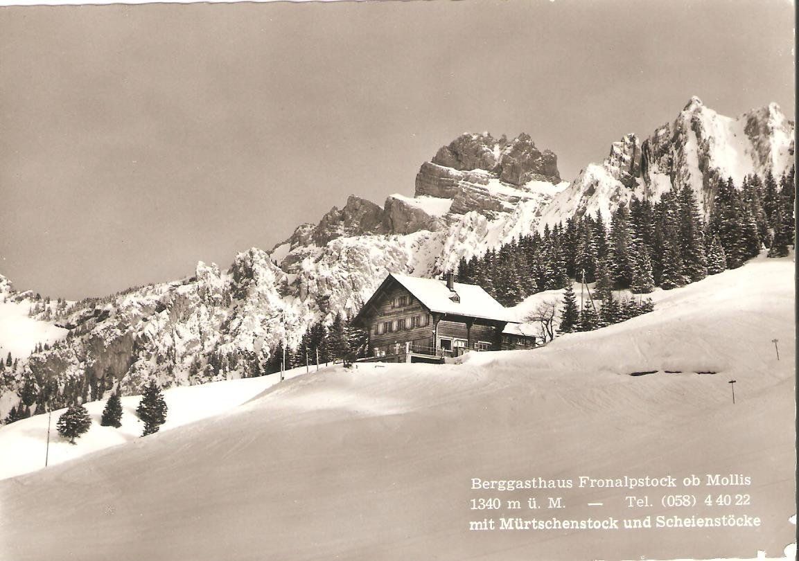 Ansichtskarten: Mollis, Stockhaus 1966, GL – Neu (gemäss Beschreibung) aus Richterswil von solalex