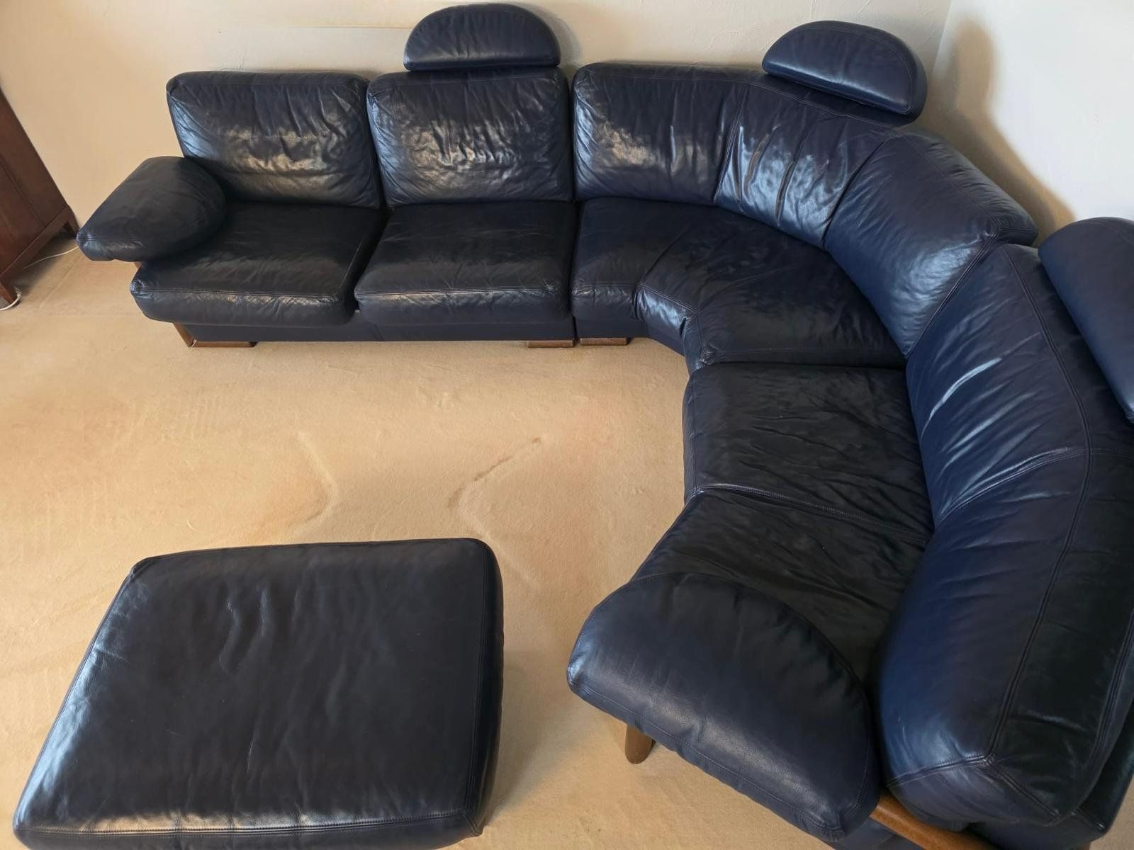 Artanova Divani: > Ecksofa aus Leder – Usato da Stäfa venduto da OLT