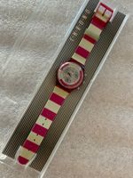 RARITÄT Swatch Chrono NAVY BERRY - ungetragen - VINTAGE
