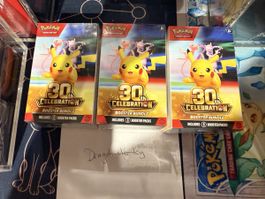 Pokemon 30th Celebrations Booster Bundle Englisch 3 Stück