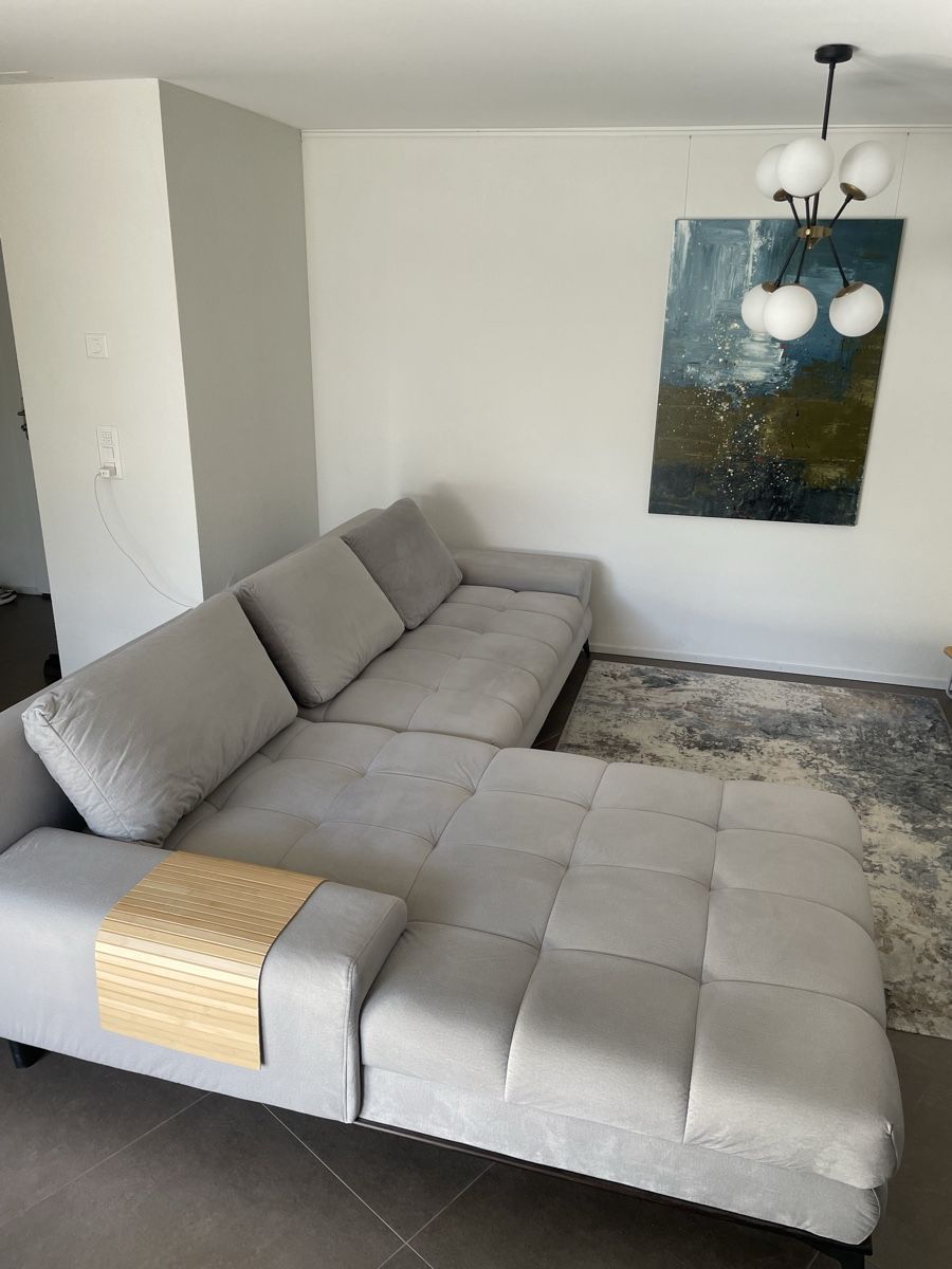 Divani: Canapé-Lit D'Angle Gauche Velours avec Rangement – Usato da Sierre venduto da itaburceanu