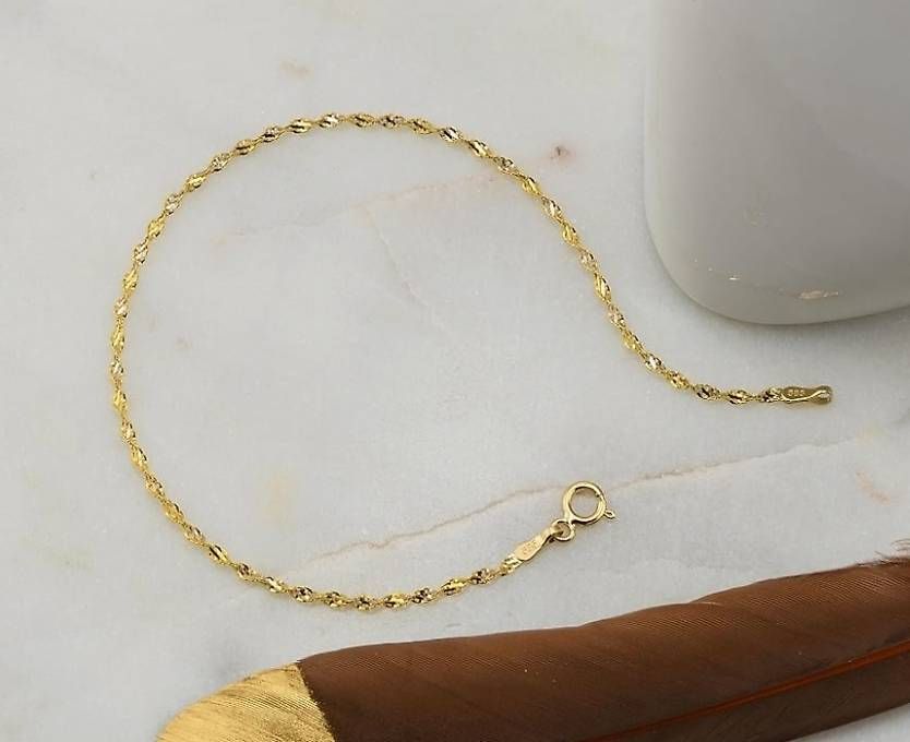 Bracciali & Braccialetti: Armband 14k echtgold – Usato da Hemmental venduto da Goldwelt