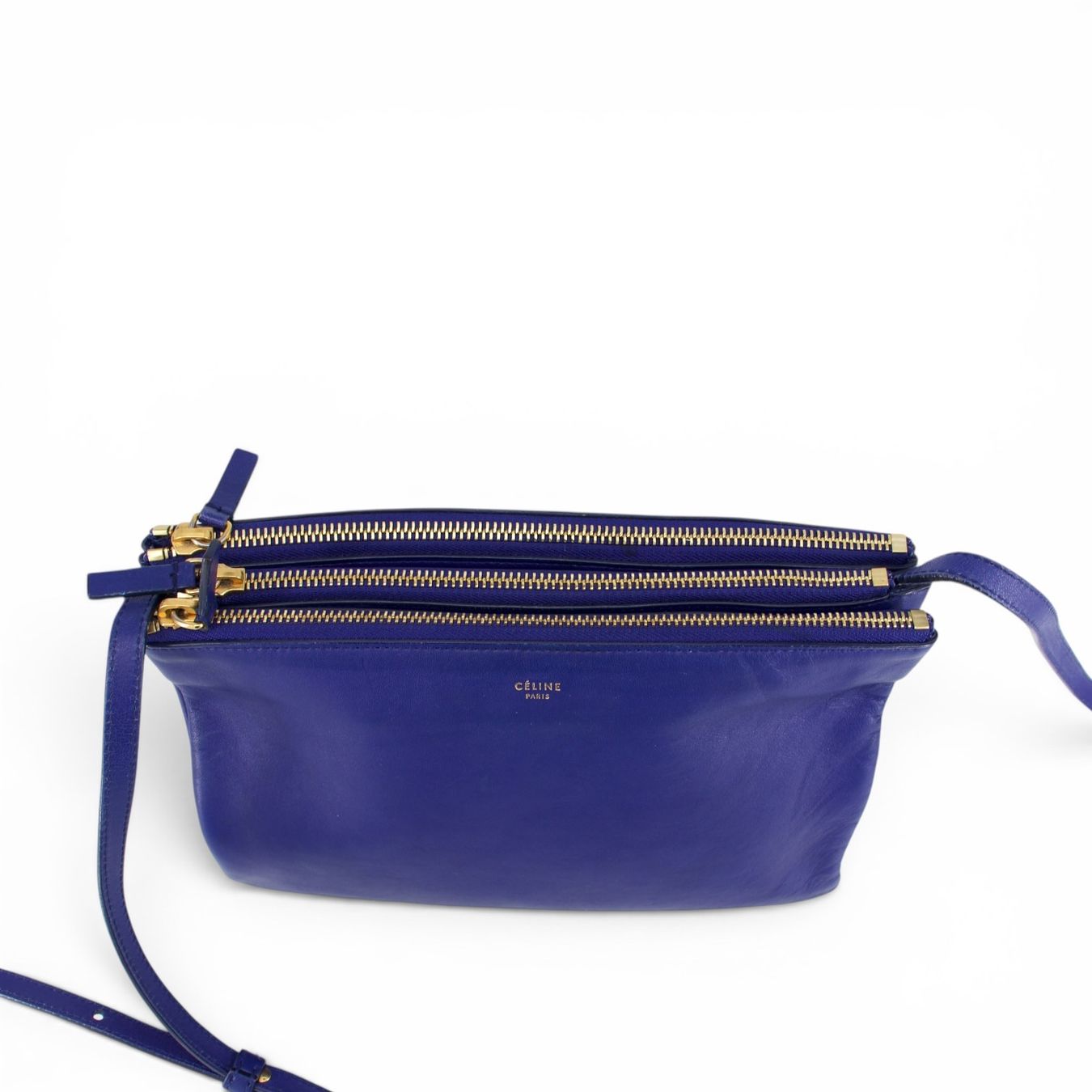 Celine Borse da donna: Céline Large Trio blau – Usato da Binningen venduto da Designerlabels 4
