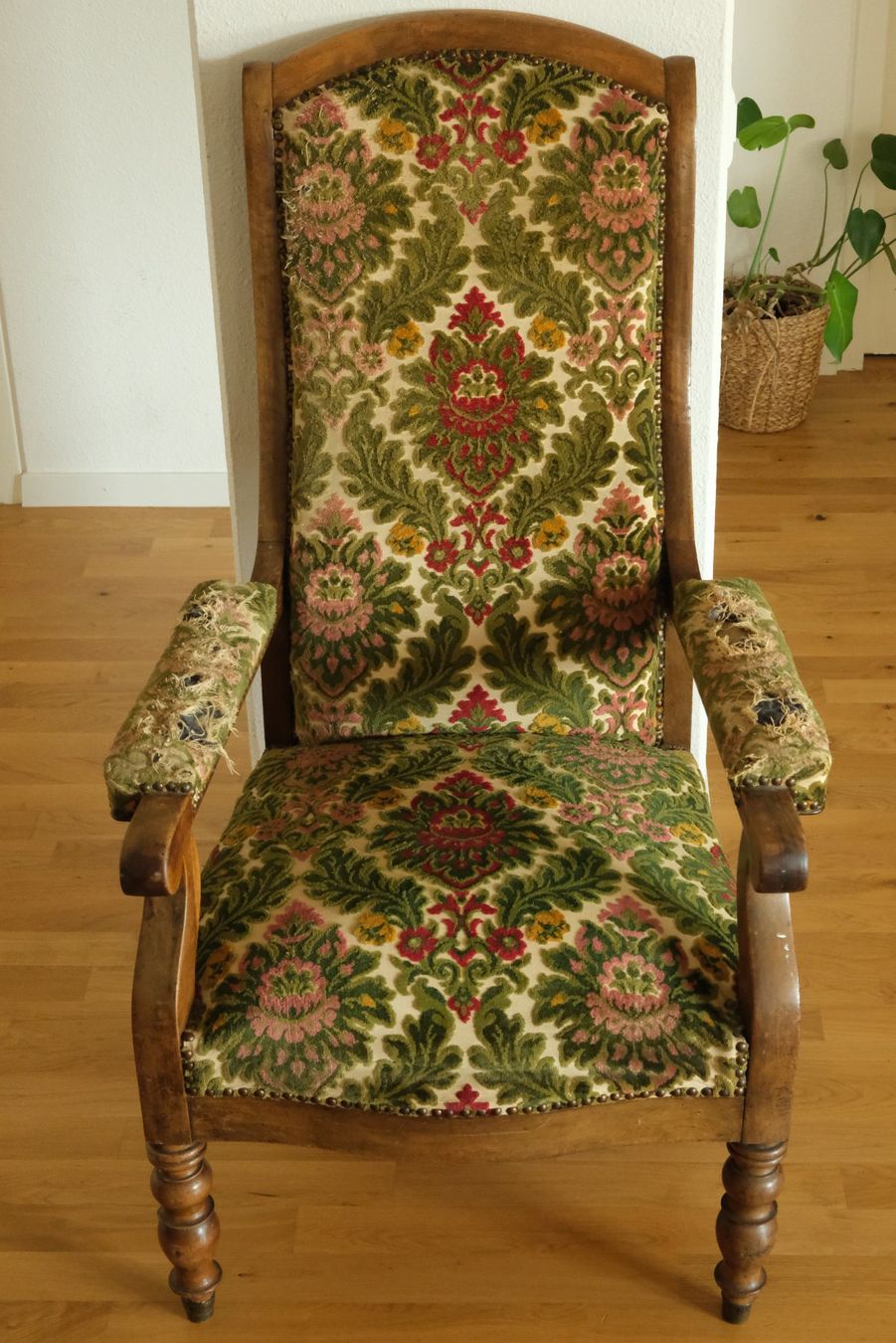 Sessel: Fauteuil ancien à dossier haut vers 1860 – Gebraucht aus Nyon von JJZA 3