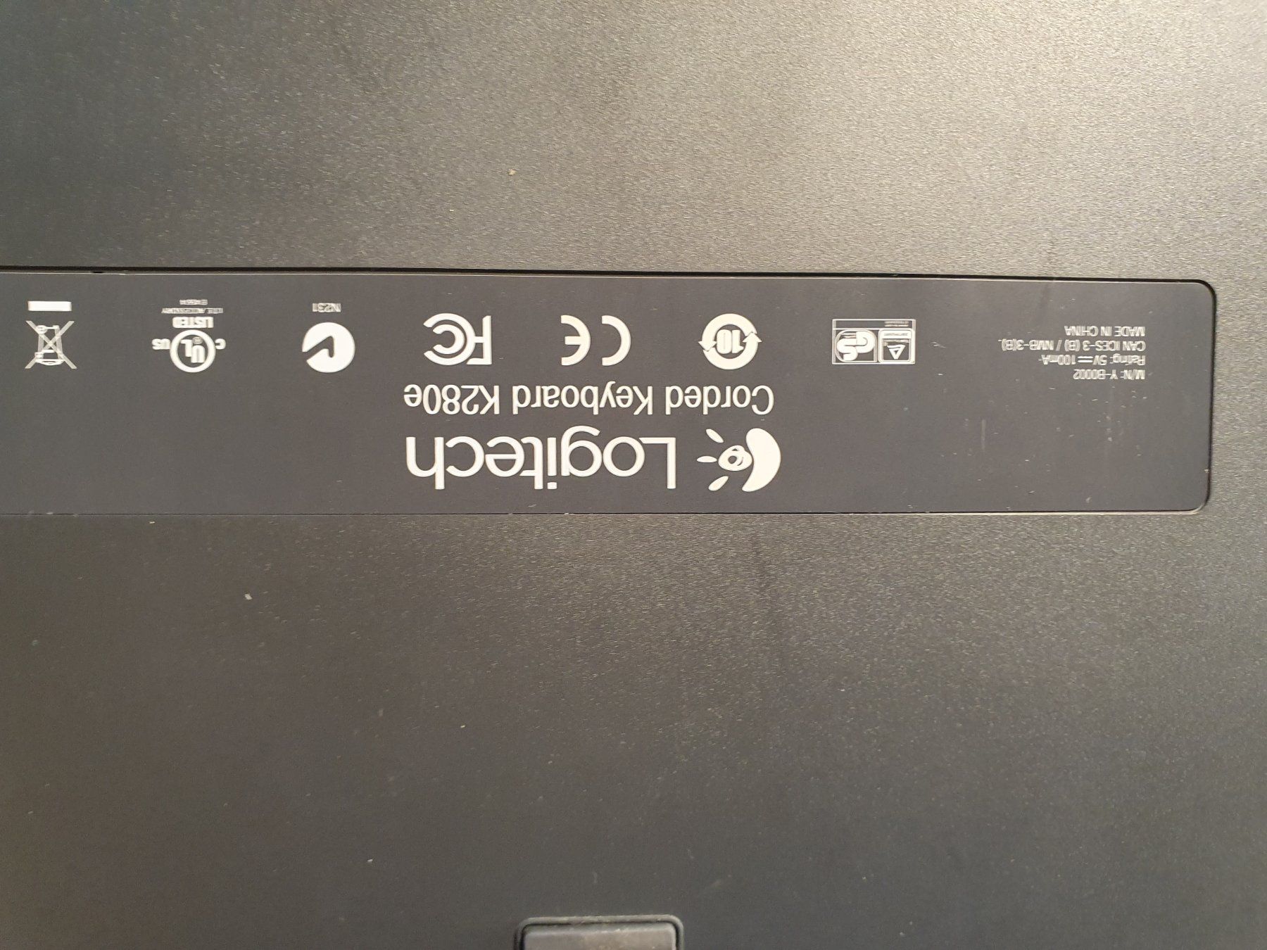 Claviers: Logitech Wired Keyboard K280e eine Stütze abgebrochen – D'occasion à Zürich par loosebone 5