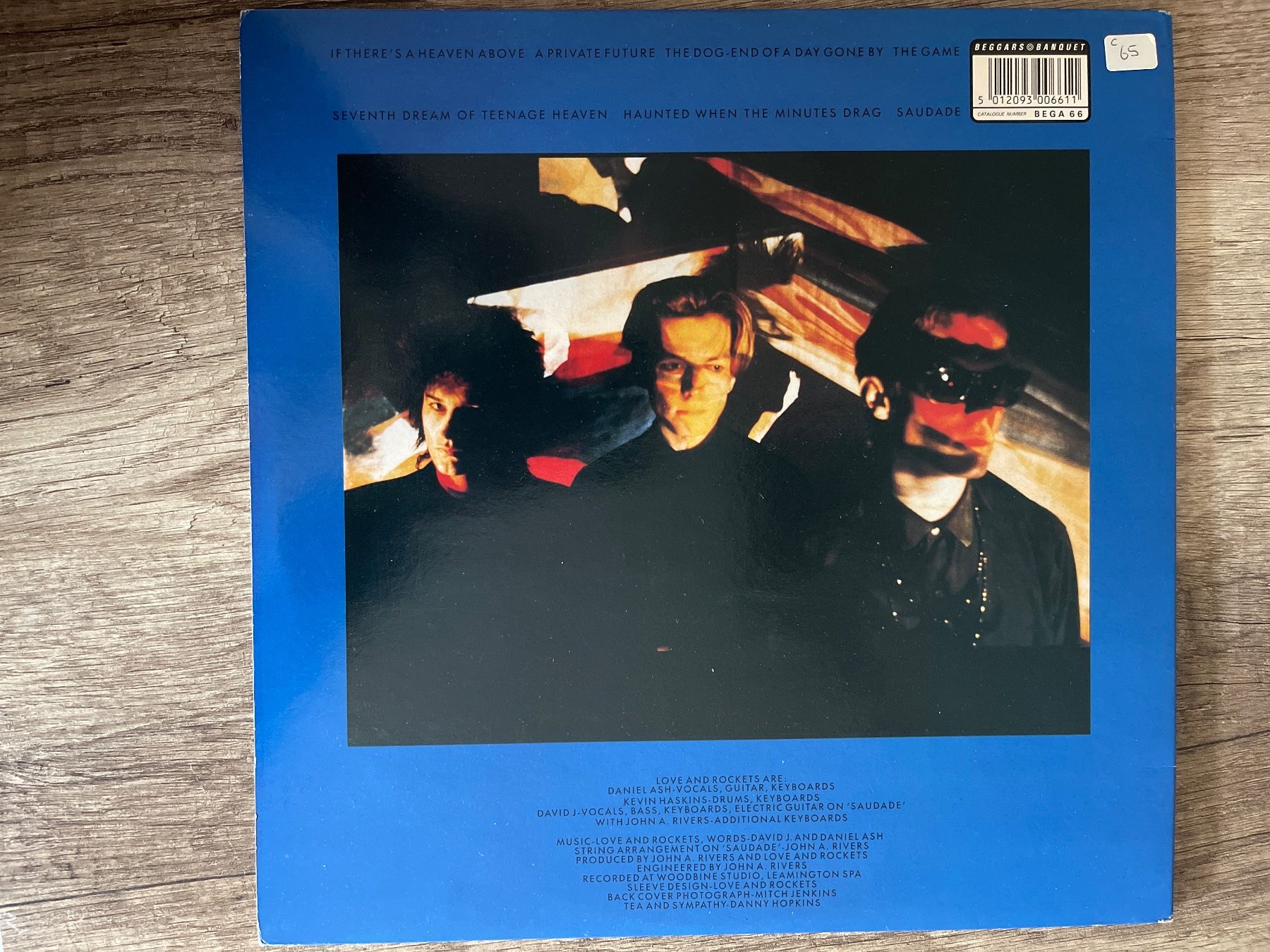 Dischi in vinile: S86/Love and Rockets - Seventh Dream – Usato da Frutigen venduto da Philippe_jsp 1