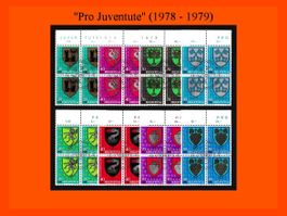 "Pro Juventute" 2 Serien (1978 - 1979)
