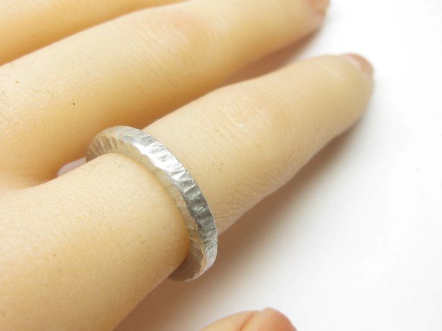 Bagues: Ring Silber Hammerschlag Gr. 54 – D'occasion à Ermatingen par Decovin 3