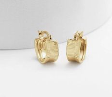 Creolen 375er Weißgold