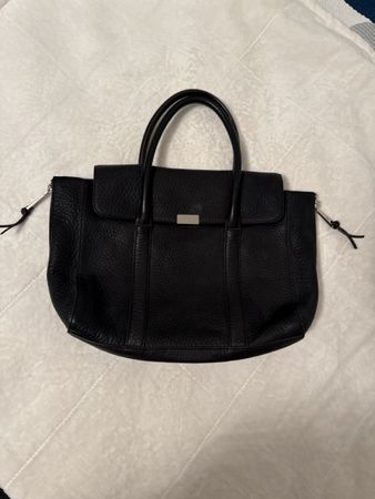 NEUWERTIG***TASCHE ECHT LEDER SCHWARZ***SCHÖN & SPEZIELL***