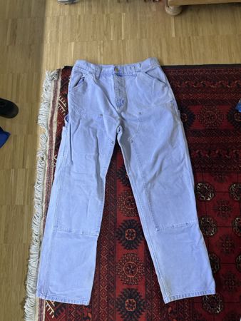 Carhartt Double Knee Hose hellblau Grösse 32x32 gebraucht