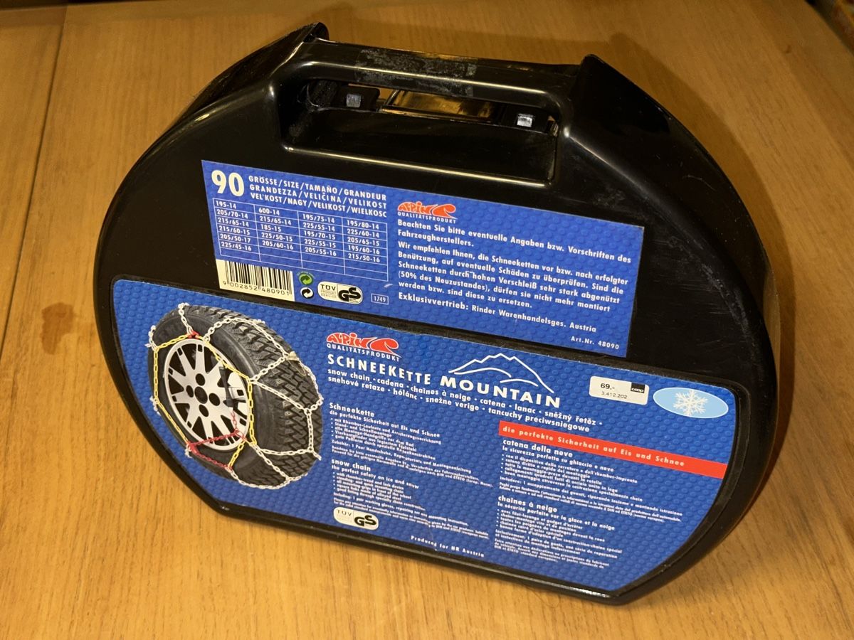 Catene da neve: Schneeketten Grösse 90 – Nuovo e nell'imballaggio originale da Richterswil venduto da Model500