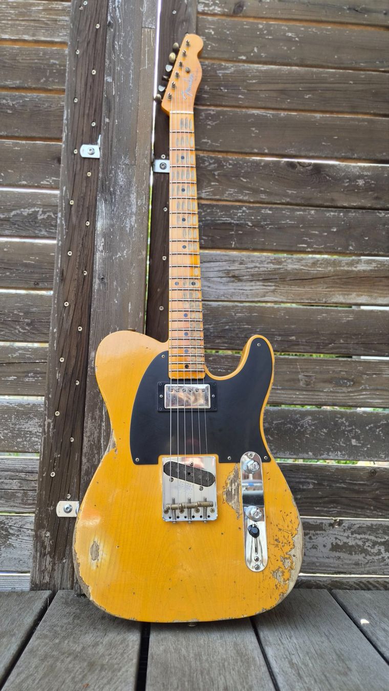 Fender Strumenti musicali: Fender Telecaster 1953 Heavy Relic HS – Usato da pieterlen venduto da AntonelloGuitars