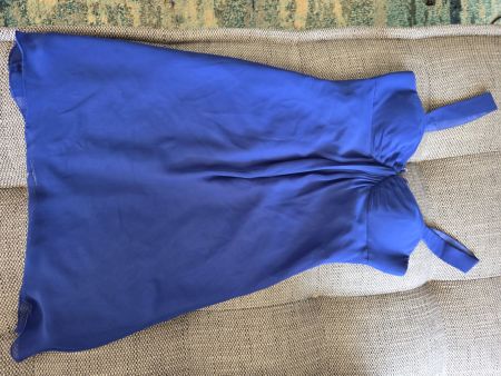 Damen Kleid kurz blau guter Zustand prom dress size 38