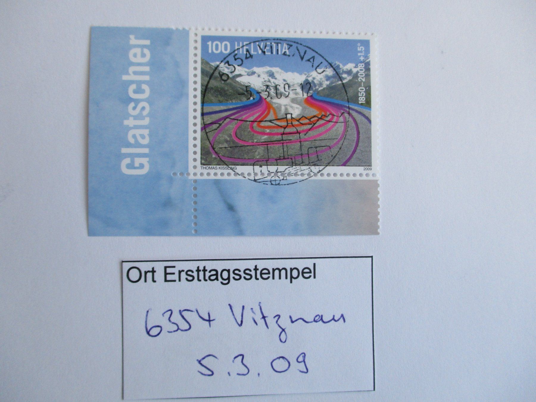 Alle Briefmarken: Voll Ort Ersttagsstempel 6354 Vitznau – Gebraucht aus Langnau b. Reiden von Aktuell88