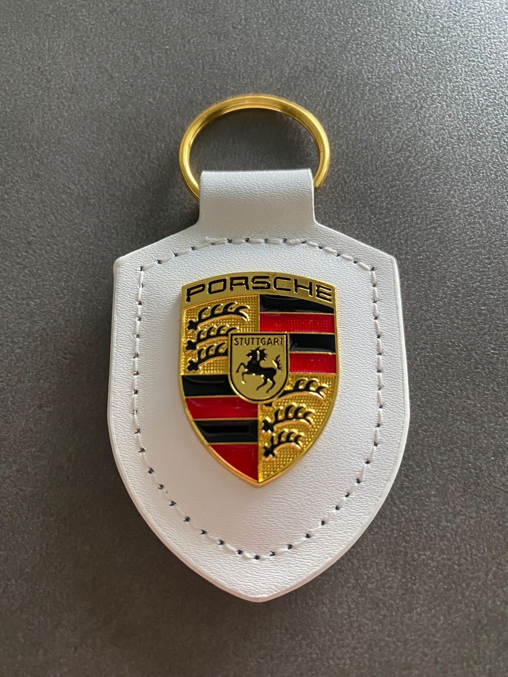 Porsche Portachiavi: Porsche Schlüsselanhänger weiss – Nuovo (secondo la descrizione) da Volketswil venduto da thegreatest95 1