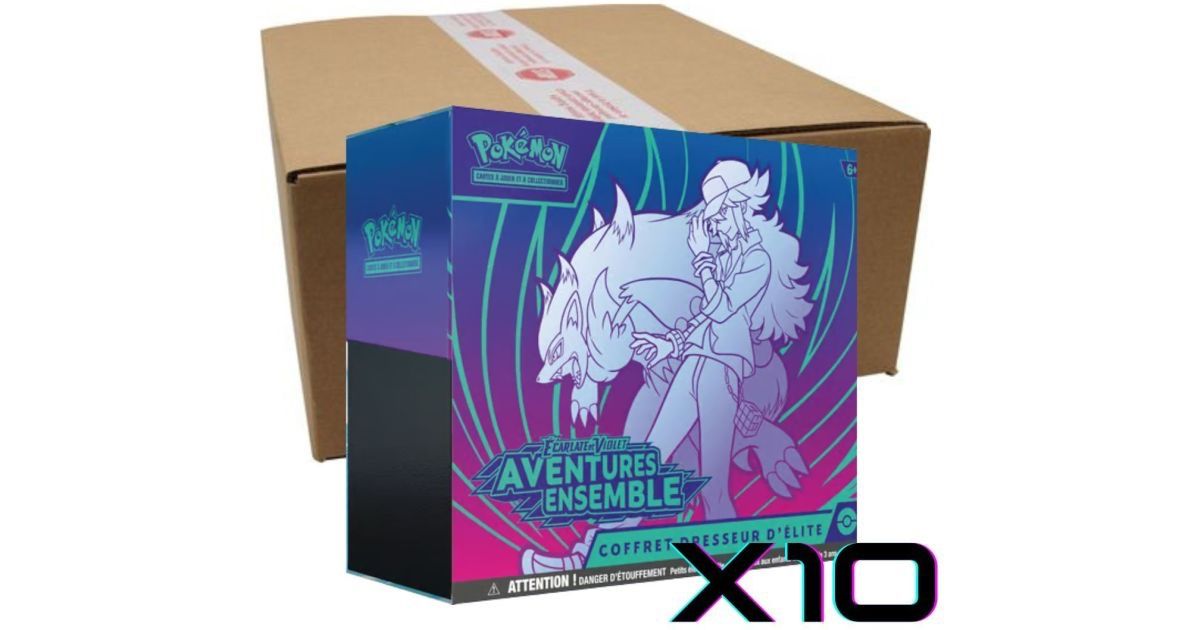 Pokémon Carte collezionabili: Case ETB 10x Aventures Ensemble EV9 FR Neuf & scellé – Nuovo e nell'imballaggio originale da Nyon venduto da Kumaz