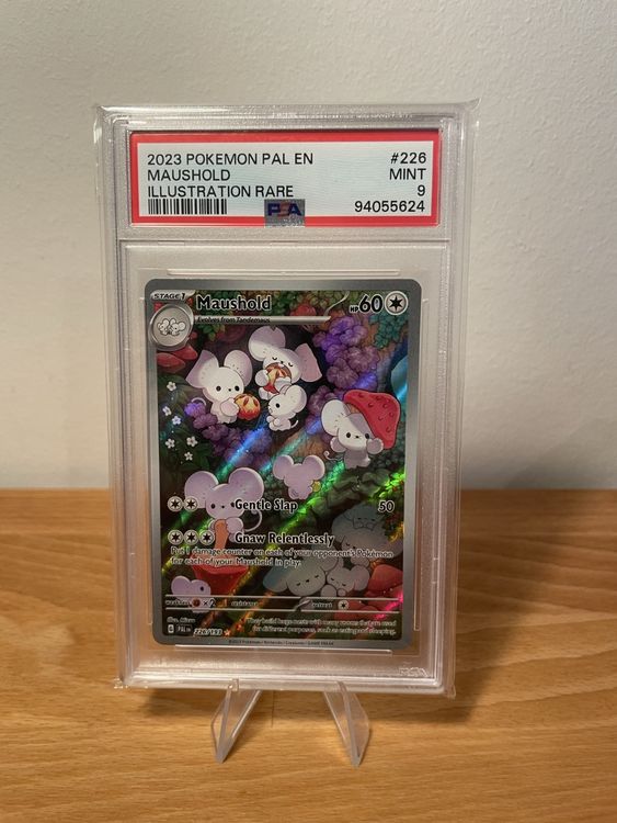 Pokemonkarte: Maushold Illustration Rare PSA 9 (Neu (gemäss ...