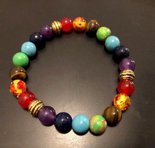 Charoite Chakra Armband - Verstellbarer Edelstein-Schmuck Für Frauen & Männer