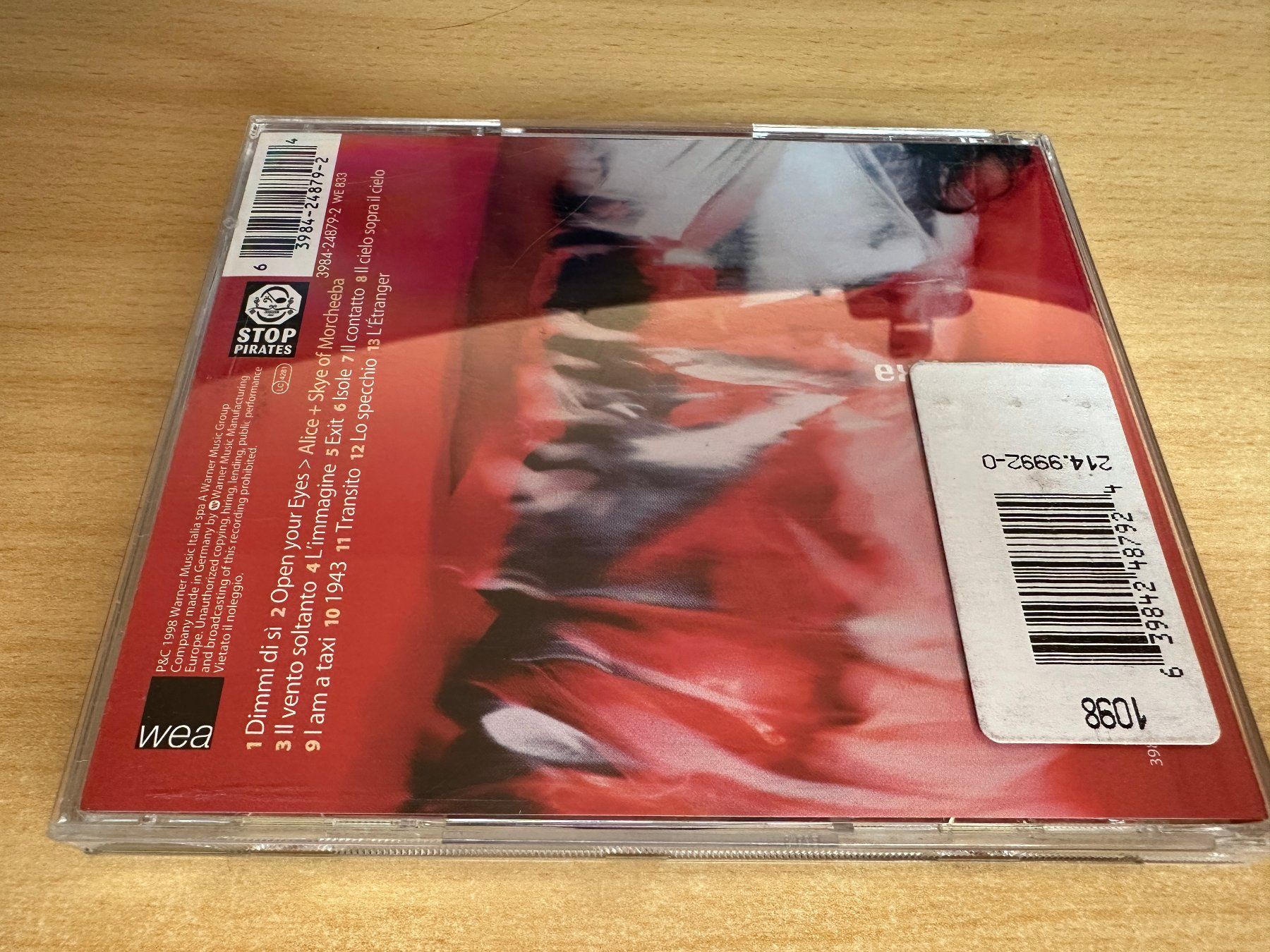 CD: F6 Alice – Exit – Usato da Rikon im Tösstal venduto da Alpenmutz 1