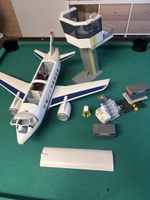Playmobil grosses Flugzeug mit Tower