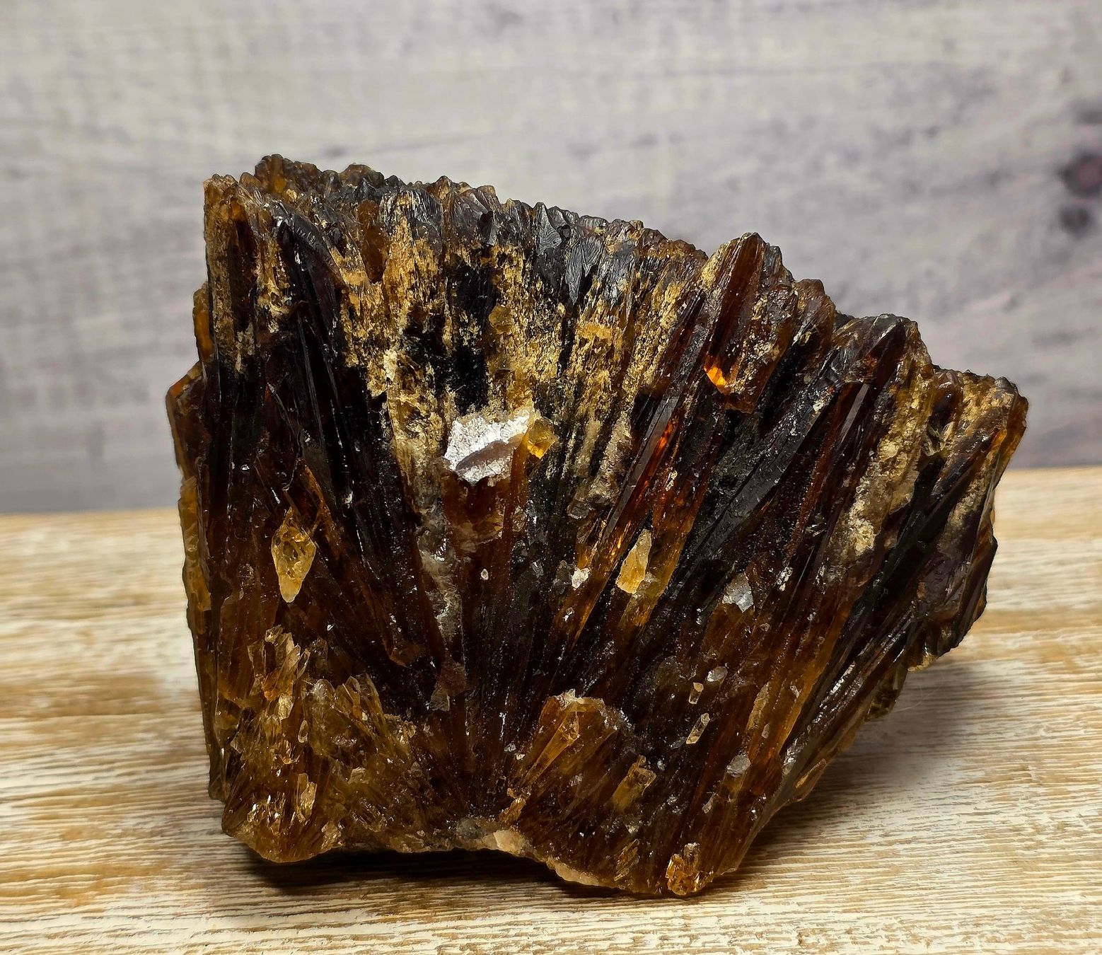 Minerali & Pietre curative: Bernstein Calcit Roh A 580g – Nuovo e nell'imballaggio originale da Matzingen venduto da Shay_Crystalz