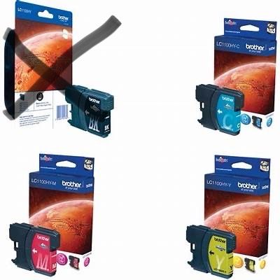Cartuccia originale Brother LC1100HYBK Nero INKJET