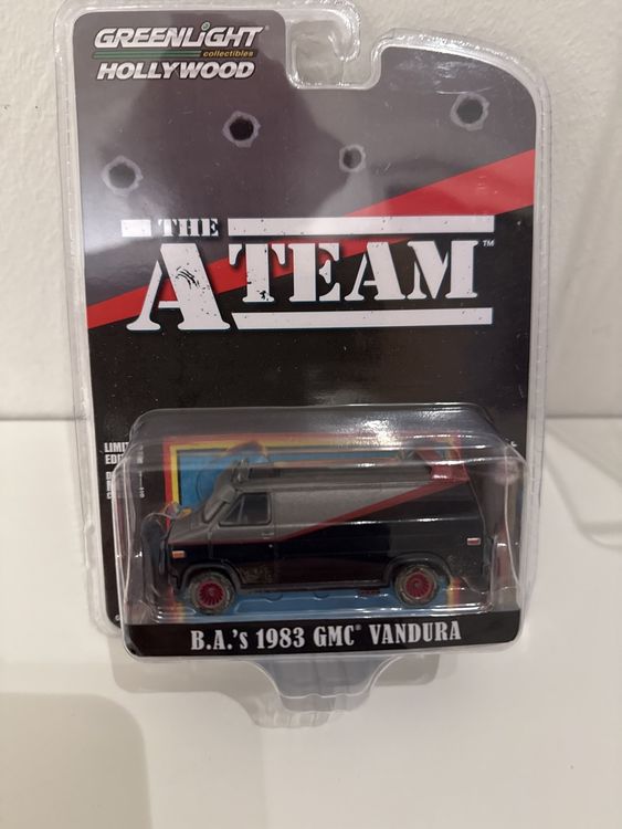 Greenlight 1:12 The A-Team 1983 GMC Vandura Resin Vehicle - M & J Toys Inc