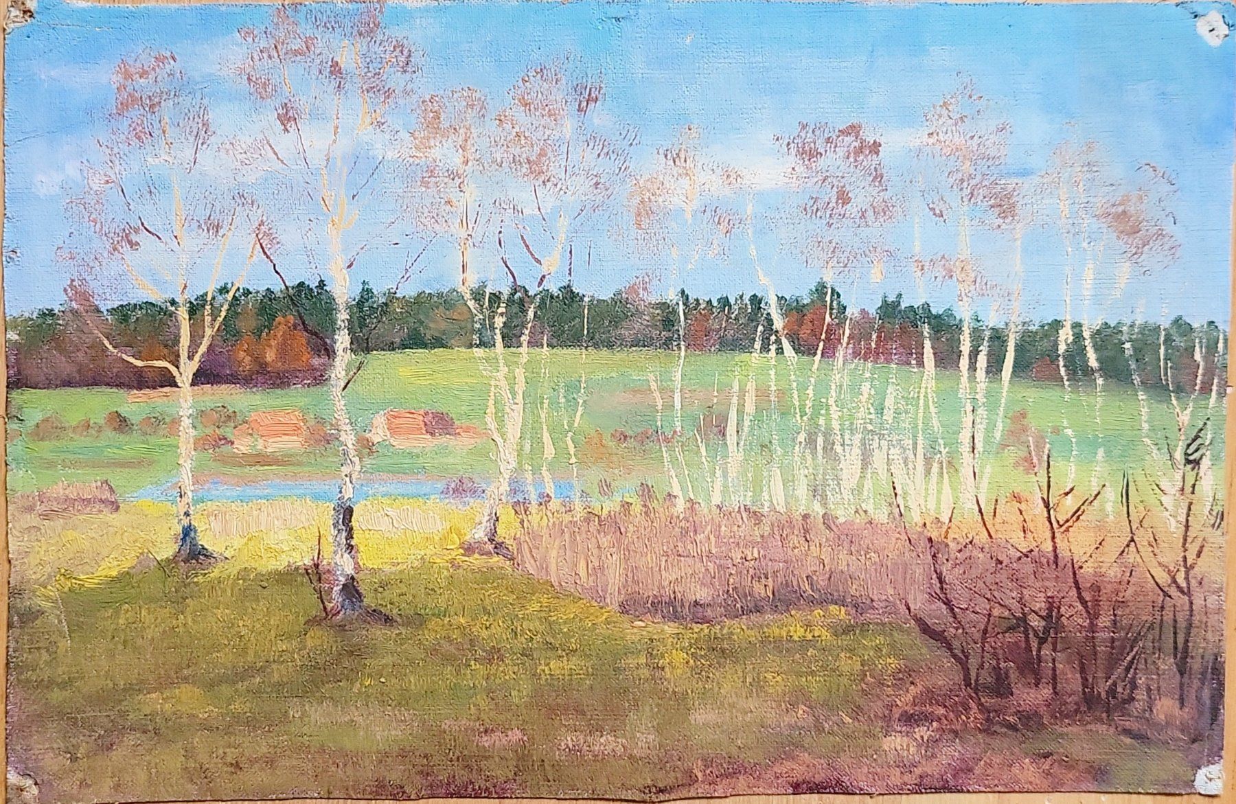 Tableaux: 6 Ölstudien von E. Ruedin – D'occasion à Muttenz par Mithrur 3