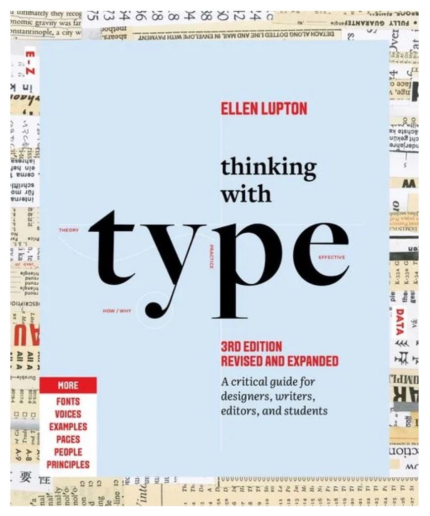 Bücher: Thinking with Type - Ellen Lupton – Neu und originalverpackt aus Beromünster von flicts
