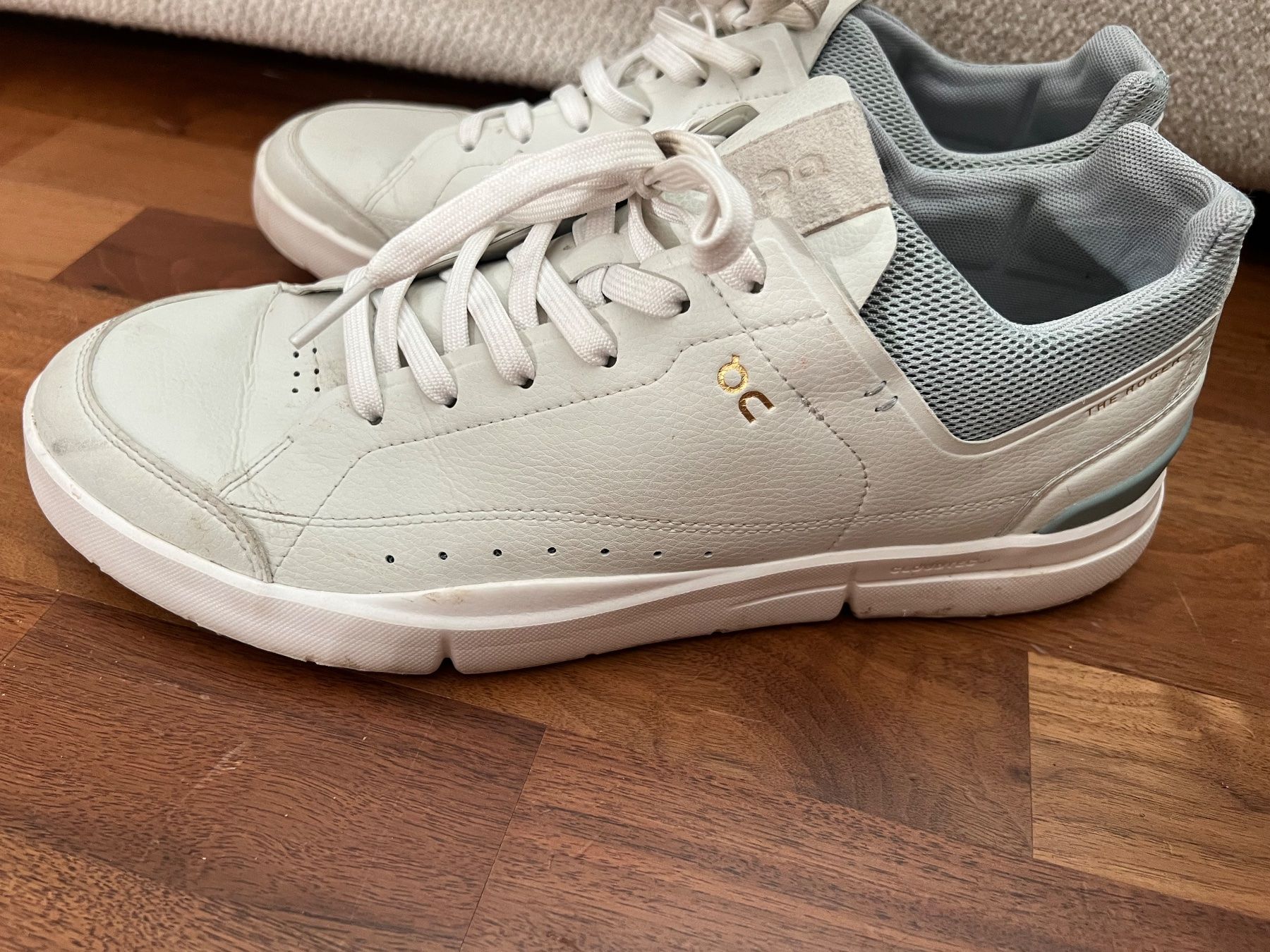 On Scarpe da uomo: On Cloud The Roger Sneaker weiss Leder 46 – Usato da Jona venduto da Sariksa 2
